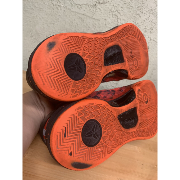 Nike Kobe‎ 8 VIII System Challenge Sz 11 Red Silver Orange 555035-600 main image 8